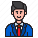 avatar, businessman, user, man, male