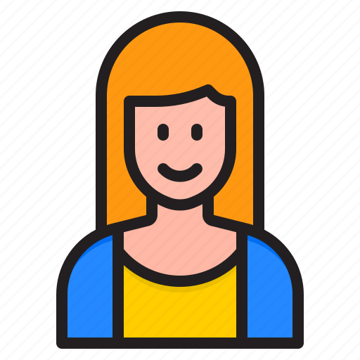 Avatar, company, employee, woman, female, office, worker icon - Download on Iconfinder