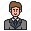 avatar, man, businessman, profile, male 