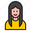 avatar, woman, female, profile, user 