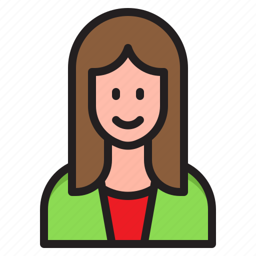 Avatar, woman, female, user, profile icon - Download on Iconfinder