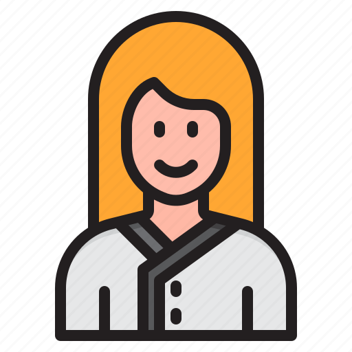 Chef, avatar, woman, female, profile icon - Download on Iconfinder