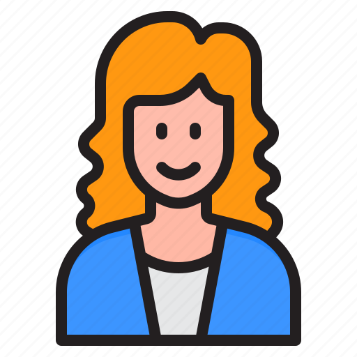 Office, worker, avatar, company, employee, woman, female icon - Download on Iconfinder