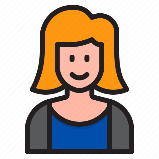 Office, worker, avatar, company, employee, woman, profile icon - Download on Iconfinder