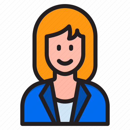 Office, worker, avatar, company, employee, woman, user icon - Download on Iconfinder