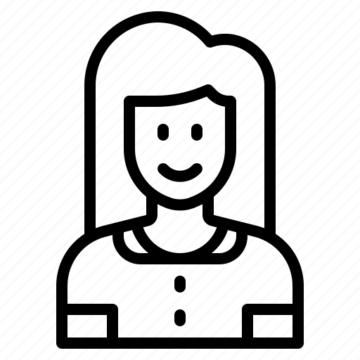 Woman, user, female, profile, avatar icon - Download on Iconfinder