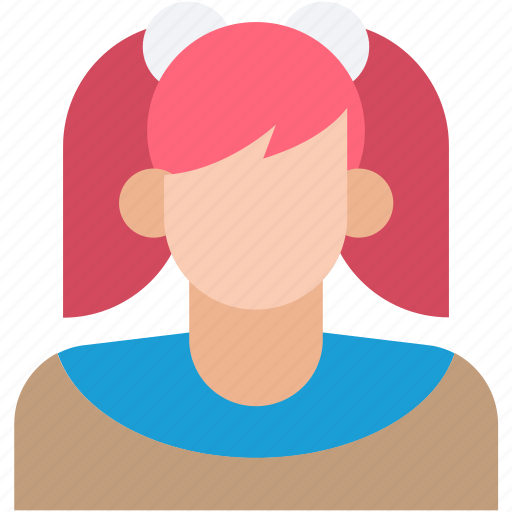 Female student, girl, student, teenager, teener icon - Download on Iconfinder