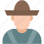 avatar, cowboy, farm, human, man 