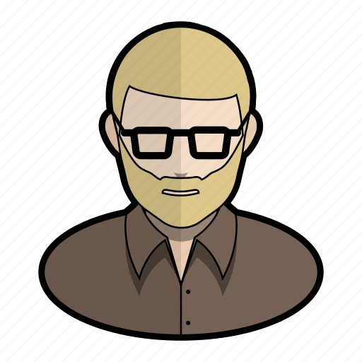 Avatar, beard, dad, glasses, hipster, profile, user icon - Download on Iconfinder