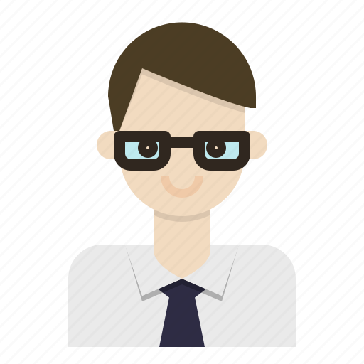 Avatar, business, glasses, man, office icon - Download on Iconfinder