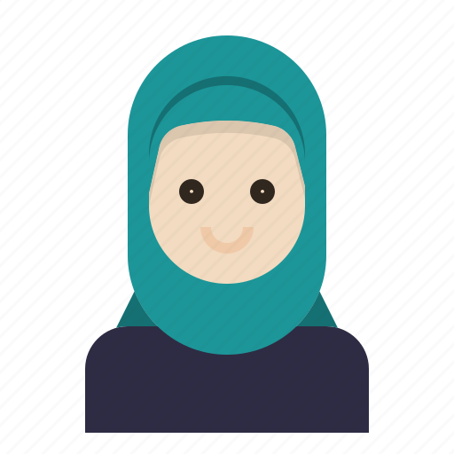 Avatar Face Hijab Muslim Woman Icon Download On Iconfinder