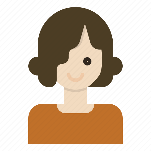 Curl, hair, short, stylist, woman icon - Download on Iconfinder