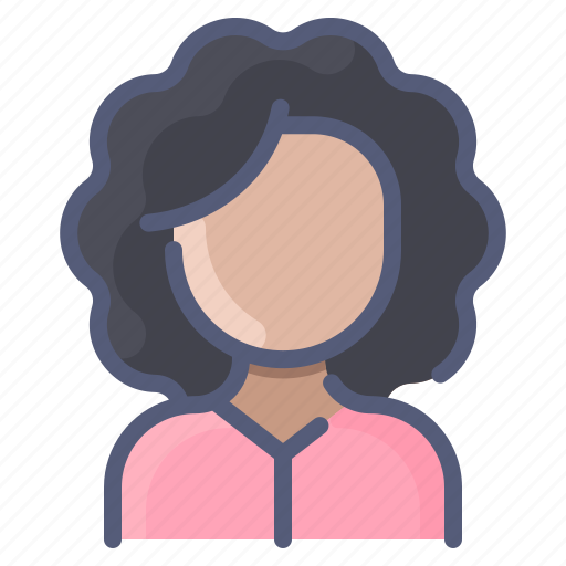 African, afro, avatar, user, woman icon - Download on Iconfinder