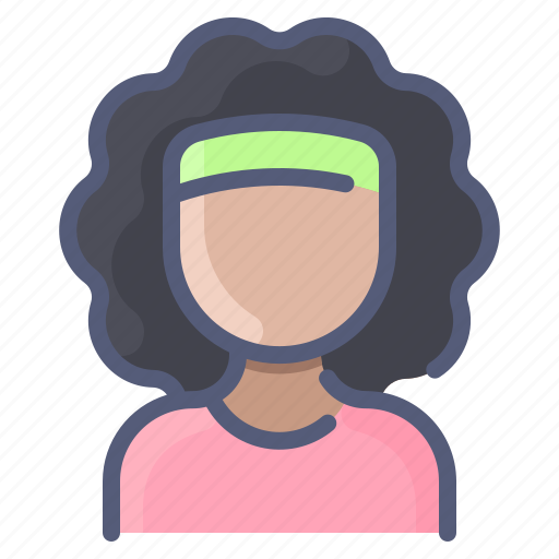 African, afro, avatar, user, woman icon - Download on Iconfinder