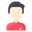 avatar, man, turtleneck, user, white 