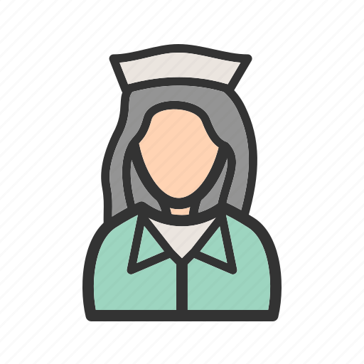 Doctor, girl, healthcare, medical, nurse, uniform, work icon - Download on Iconfinder