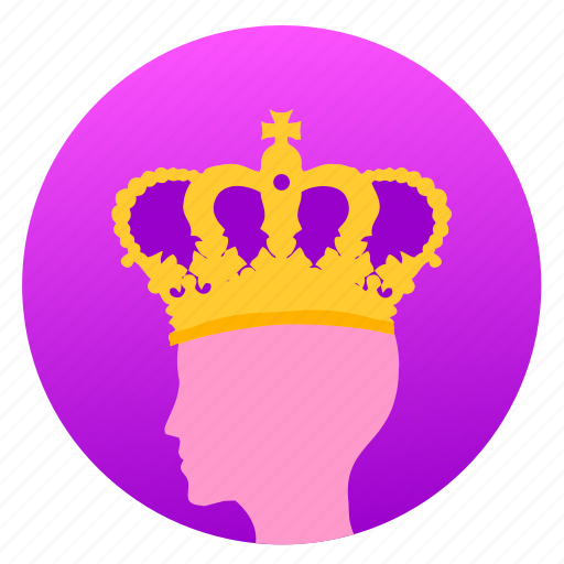 Avatar, crown, head, imperior, man icon - Download on Iconfinder