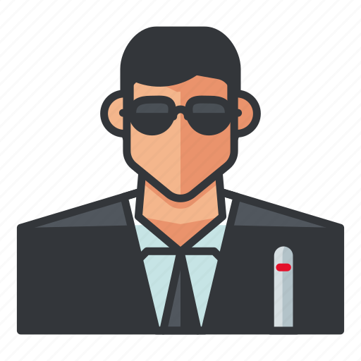 Agent, avatar, k, man, profile, user icon - Download on Iconfinder