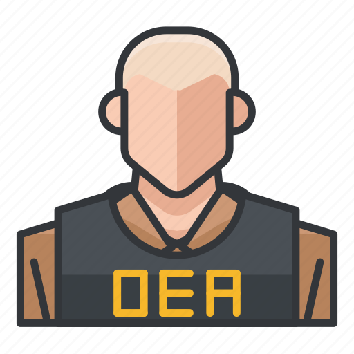 Agent, avatar, dea, male, man, profile, user icon - Download on Iconfinder