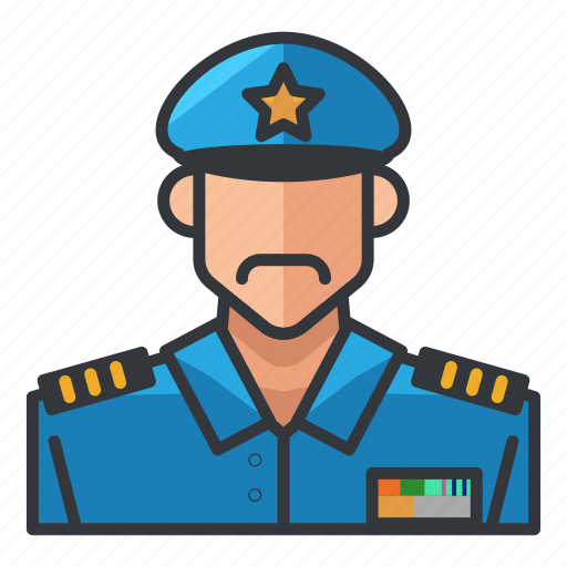 Avatar, man, officer, police, profile, user icon - Download on Iconfinder