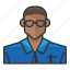 avatar, male, man, profile, technical, user 