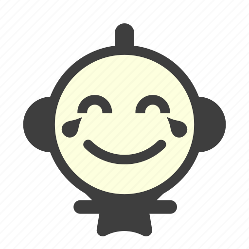 Emoji, emoticon, happy, laughing, lol, rating, smile icon - Download on Iconfinder