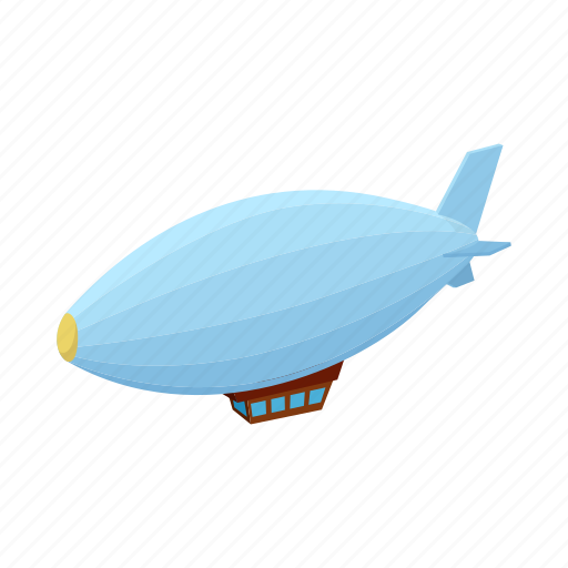 Air, airship, balloon, cartoon, dirigible, transportation, travel icon - Download on Iconfinder