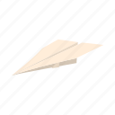 aircraft, airplane, cartoon, fly, paper, plane, wing