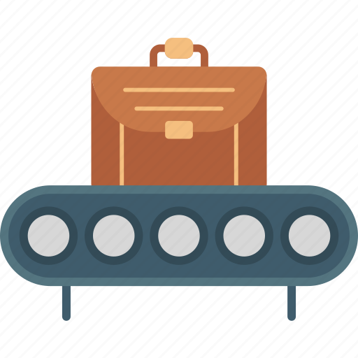 Conveyor, delivery, industrial, machine, logistics, package, box icon - Download on Iconfinder