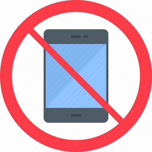 No, phone, call, cell, label, mobile, telephone icon - Download on Iconfinder