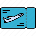 boarding, pass, airplane, flight, plane, tickets