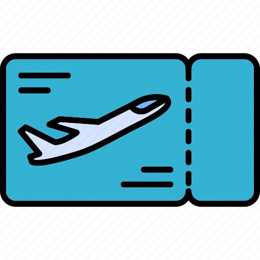 Boarding, pass, airplane, flight, plane, tickets icon - Download on Iconfinder