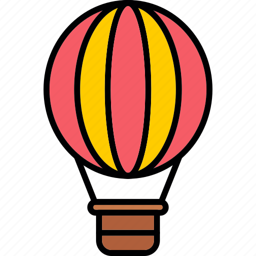 Hot, air, ballon, clouds, flight, transportation, travel icon - Download on Iconfinder