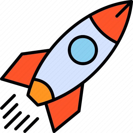 Missile, launch, rocket, space, shuttle, startup icon - Download on Iconfinder