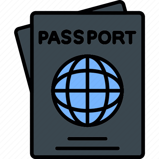 Passport, summer, travel, transportation, transport, luggage, vacation icon - Download on Iconfinder