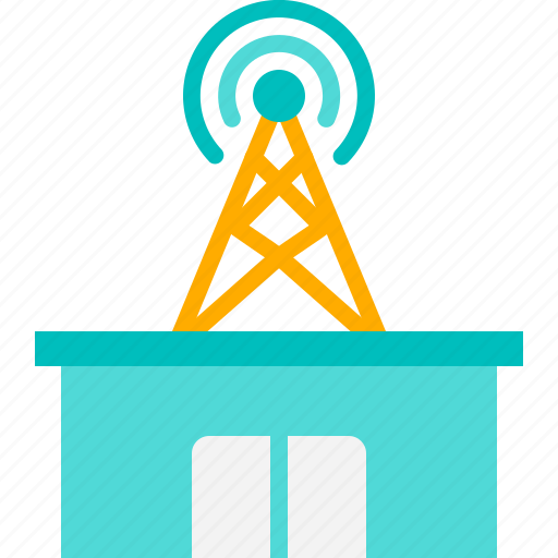 Communication, antenna, satellite, signal, radio, radar, tower icon - Download on Iconfinder