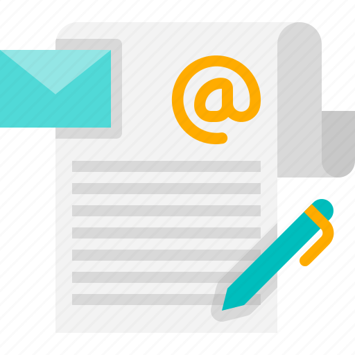 Communication, writing, email, letter, message, paper, pen icon - Download on Iconfinder