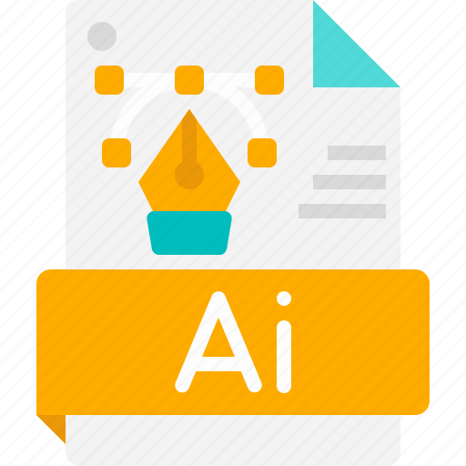 Graphic design, creative, file, ai, file format, document icon - Download on Iconfinder