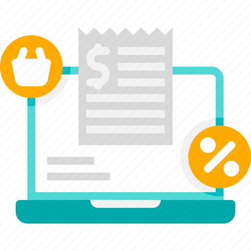 Marketing, business, promotion, bill, laptop, receipt, invoice icon - Download on Iconfinder