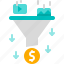 marketing, business, promotion, filter, ad, sorting, funnel 