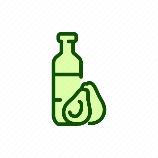 Bottle, virgin, avocado, oil icon - Download on Iconfinder