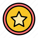 award, reward, prize, achievement, badge, pin, star