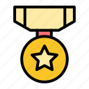 award, reward, prize, achievement, medal, star, badge