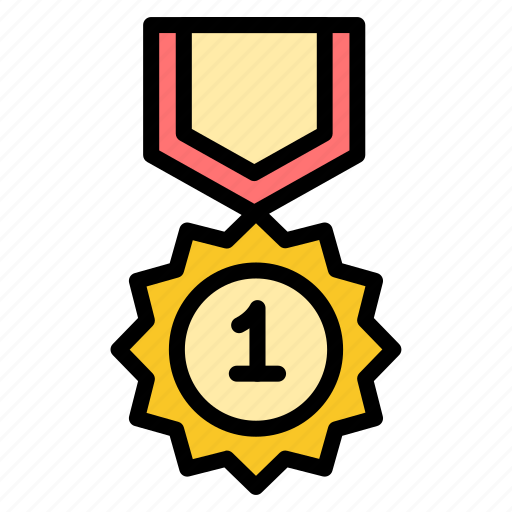 Award, reward, prize, achievement, star, first, medal icon - Download on Iconfinder