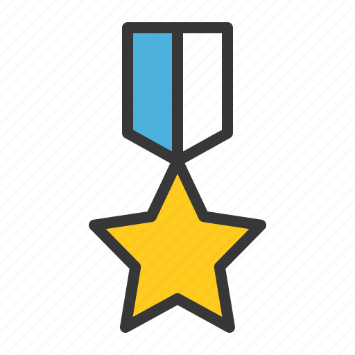 Award, badge, champion, medal, sign, star, winner icon - Download on Iconfinder