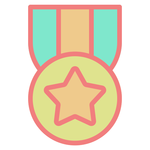 Achievement, award, badge, medal, success, trophy, winner icon - Free download
