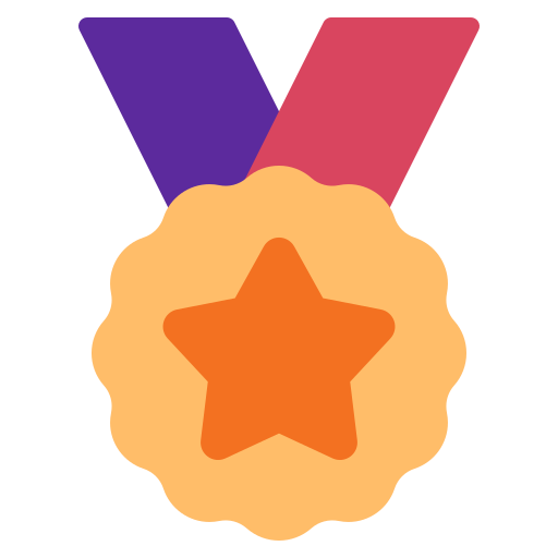 Achievement, award, badge, medal, success, trophy, winner icon - Free download