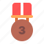 bronze, champion, medal, winner, award 