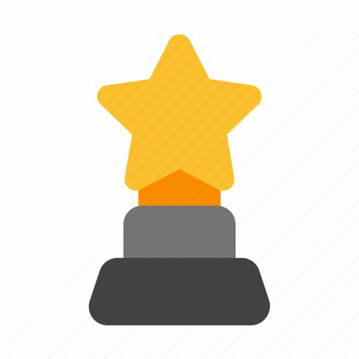 Trophy, champion, award, star, competition icon - Download on Iconfinder