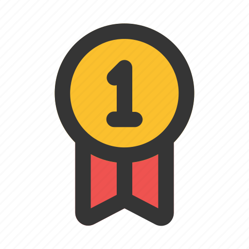 Gold, medal, badge, prize, reward, award icon - Download on Iconfinder